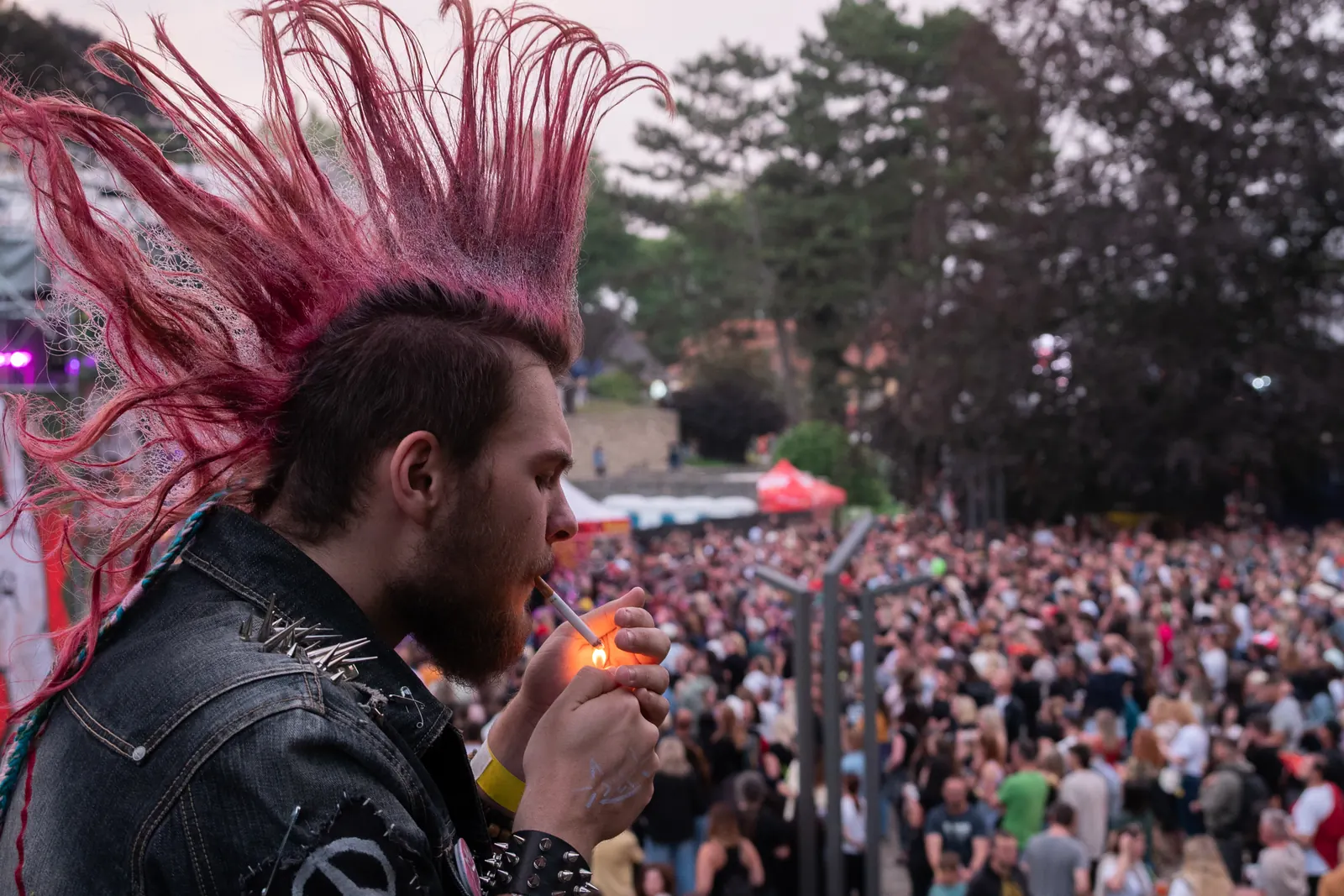 Festival · publikum – Publikum před pódiem, open-air festival